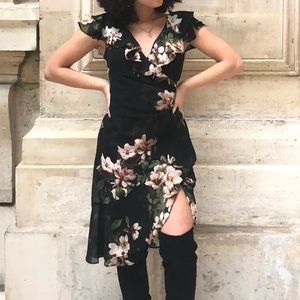 A Ralph Lauren floral printed dress!